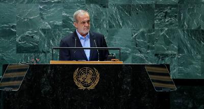 Speech by Dr.Msoud Pezeshkian President of the Islamic Republic Of Iran at the United Nations Gene